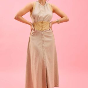 Vestido Eloquencia Cru