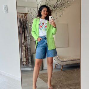 Blazer Alfaiataria Alongado