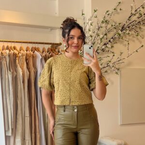 Blusa Serena Verde Oliva