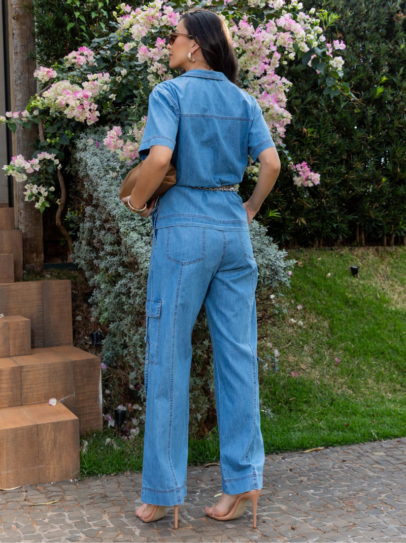 Conjunto Jeans Pespontos - Imagem 3