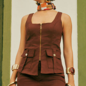 Conjunto Calça Marrom