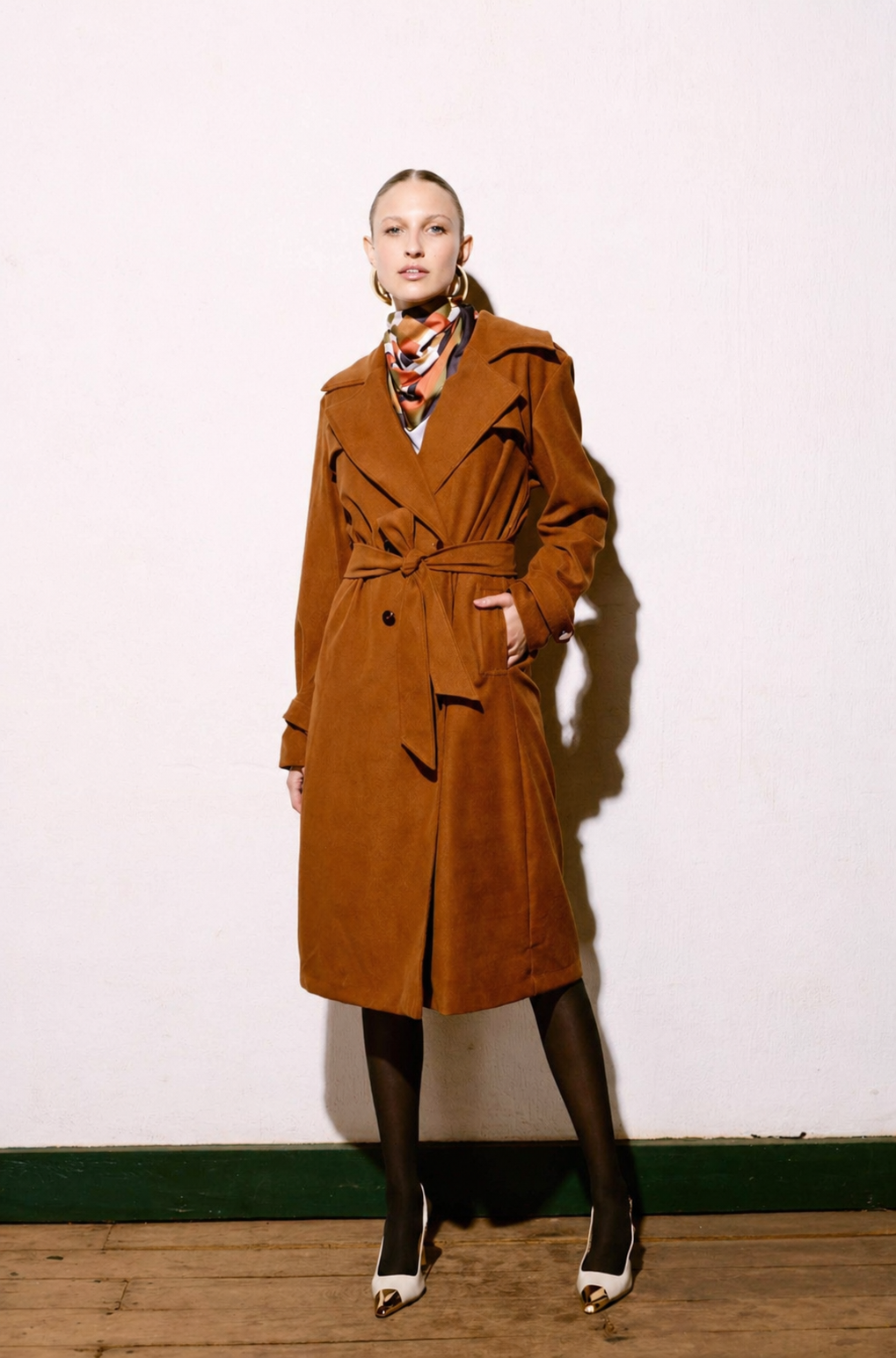 Trench Coat Dama Do Tempo