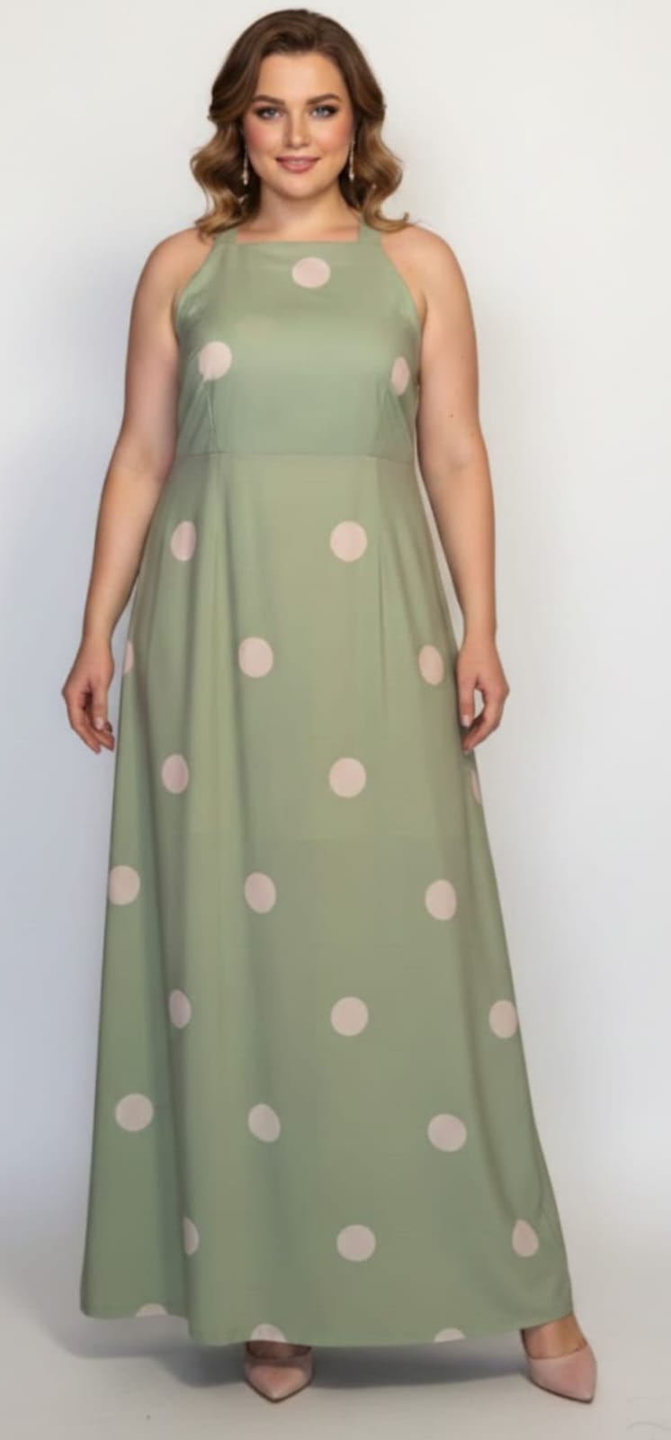 Vestido Poa Plus Size