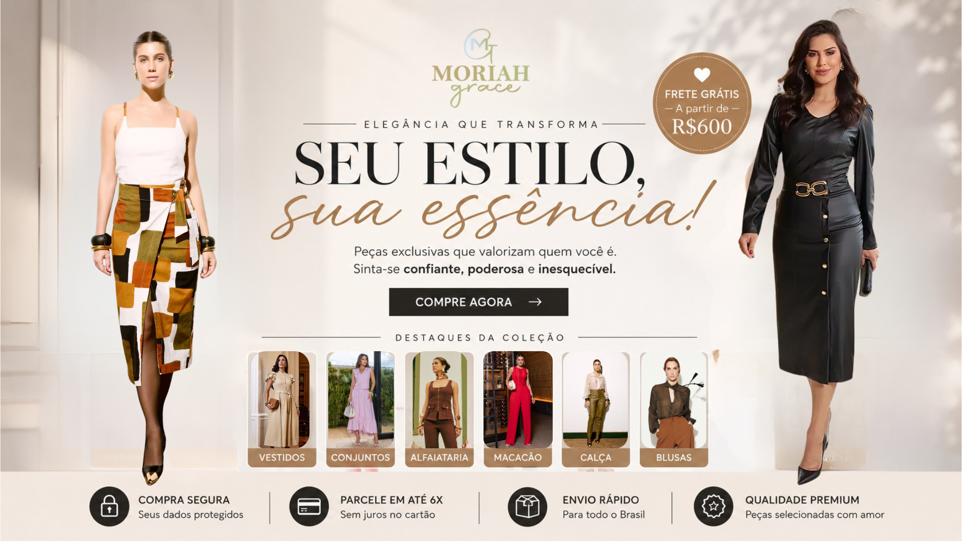 Moriah Grace - Moda Feminina - Elegante com Estilo - Compre agora