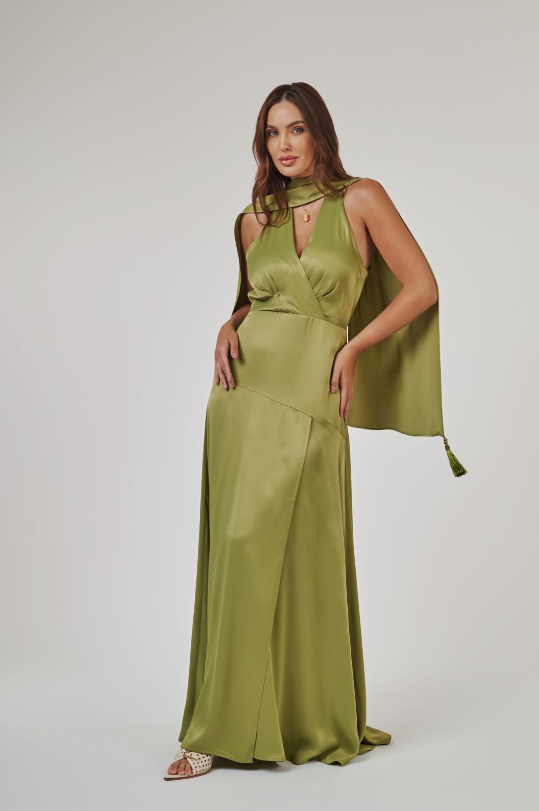 Vestido Verde Fonte
